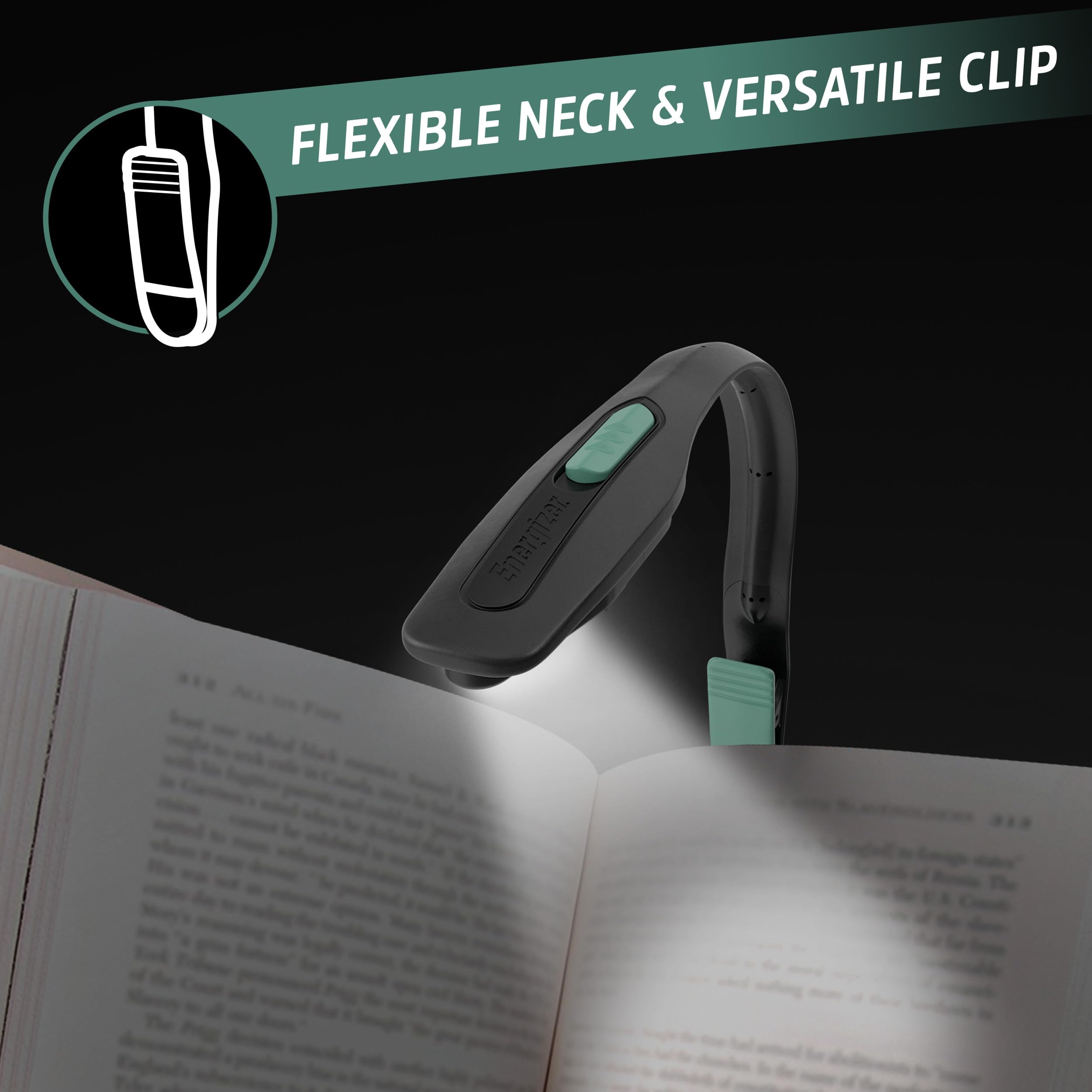 Foto 3 | Cama De Lectura Recargable Led Book Light Energizer Flex-r - Venta Internacional.