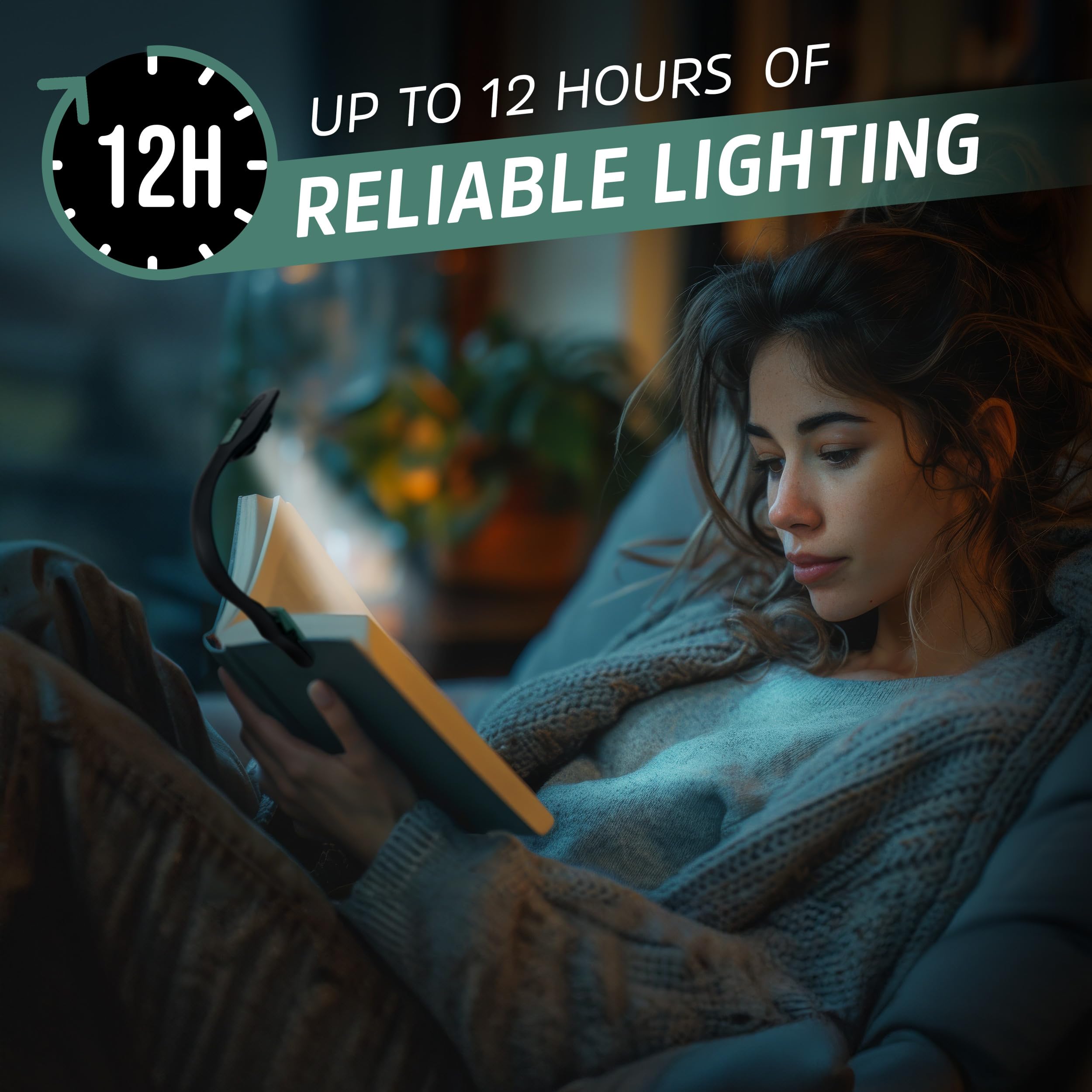 Foto 6 pulgar | Cama De Lectura Recargable Led Book Light Energizer Flex-r - Venta Internacional.