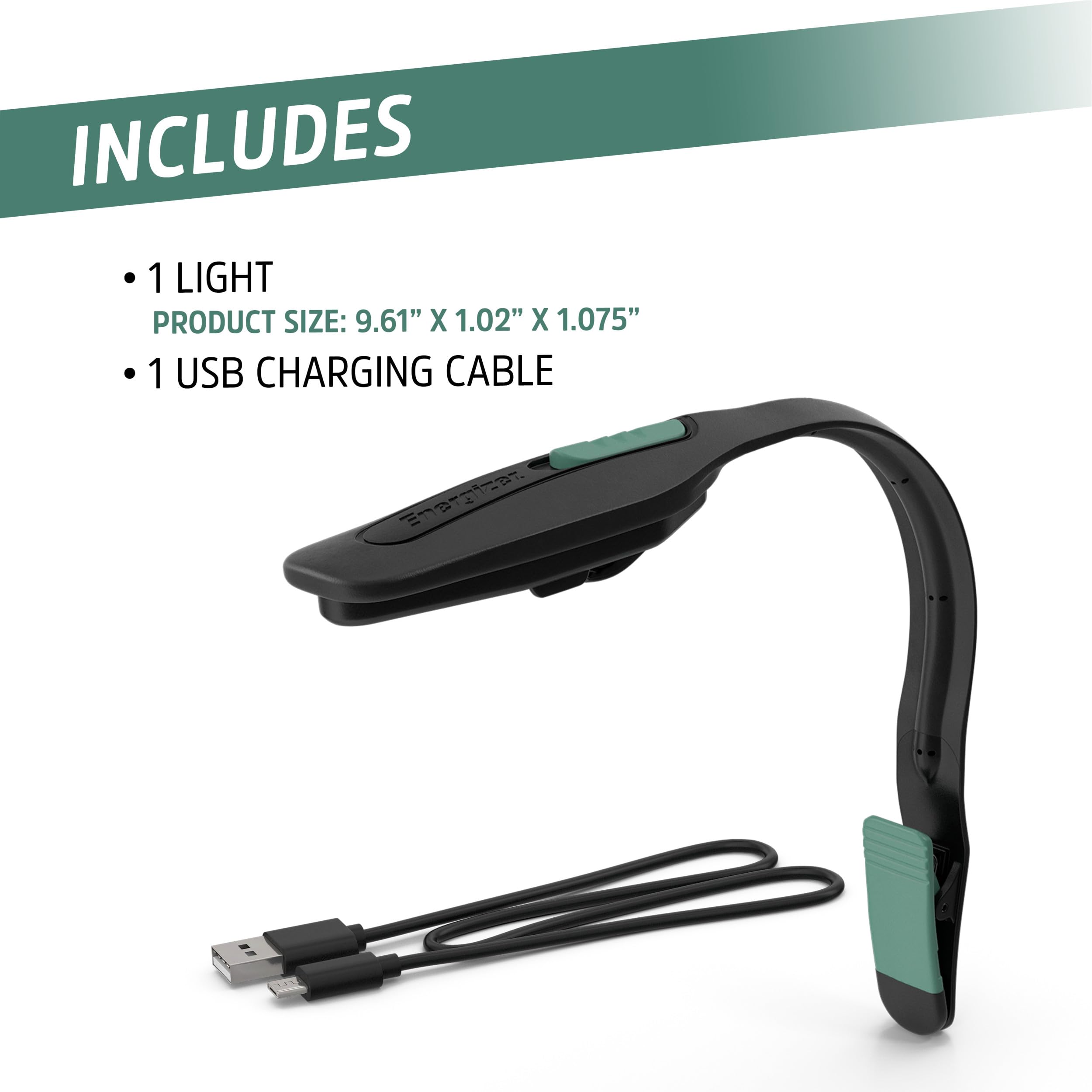Foto 6 | Cama De Lectura Recargable Led Book Light Energizer Flex-r - Venta Internacional.