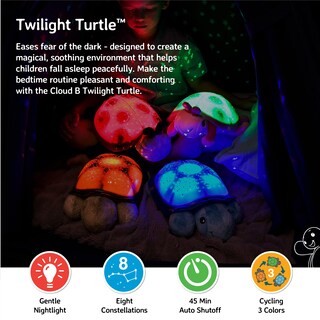 Foto 2 | Proyector Nightlight Star Cloud De Twilight Turtle Green - Venta Internacional.