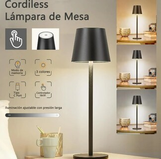 Foto 2 | Lámpara De Mesa Led Xtellar - Recargable, Ajustable, Portátil Y Resistente Al Agua
