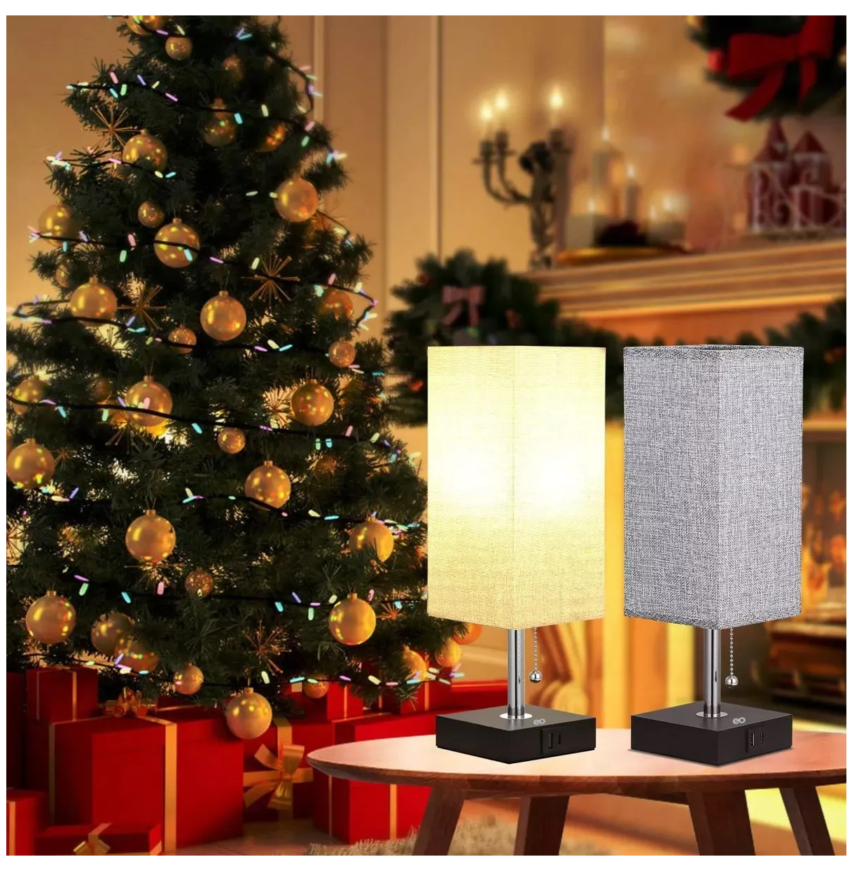 Foto 2 | Lámpara Para Buró Escritorio Led 3 Colores Con Usb Eo Safe Imports Esi-19818 Gris