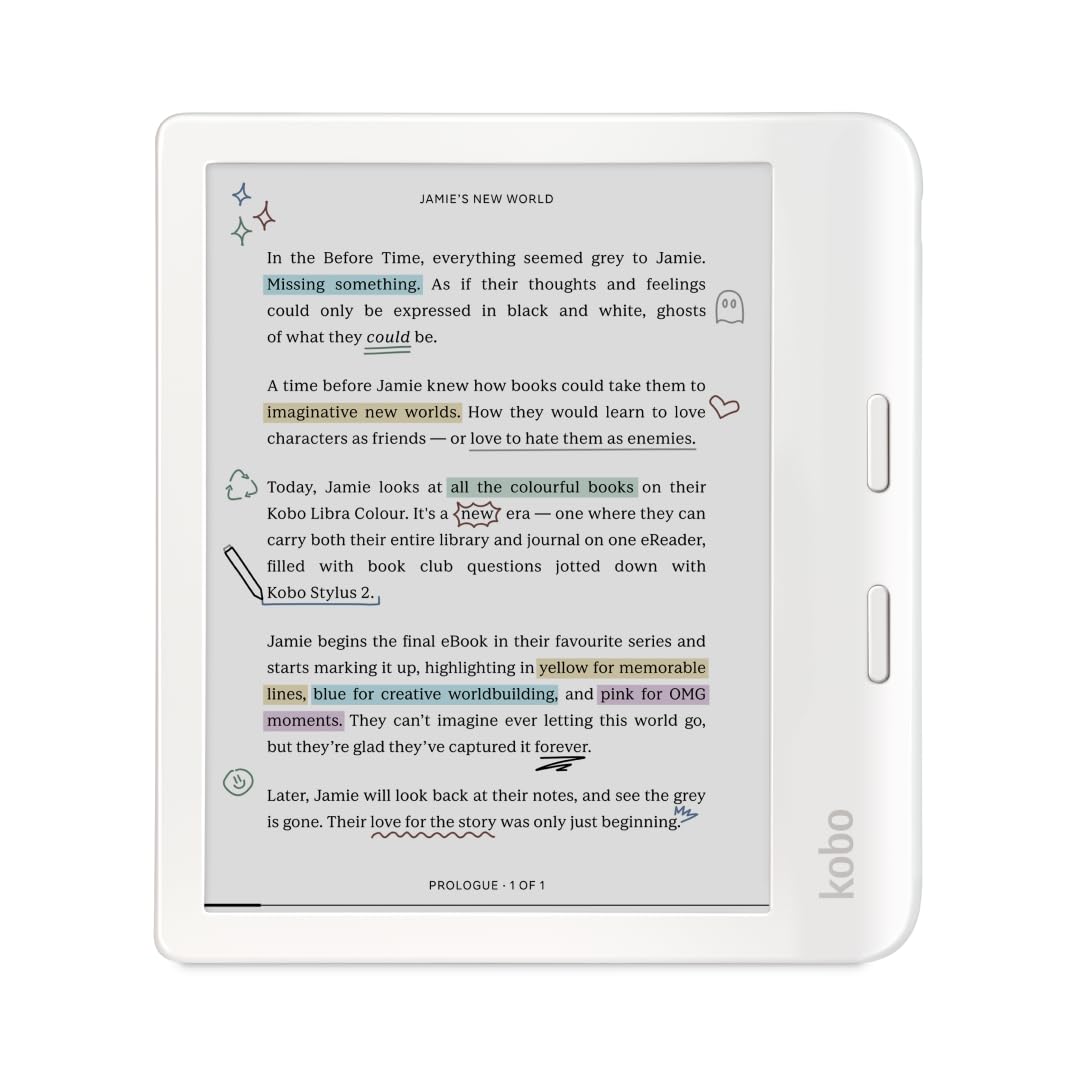 Foto 3 pulgar | Paquete De Ereader Kobo Libra En Color Blanco Con Funda De 32 Gb De Almacenamiento - Venta Internacional.