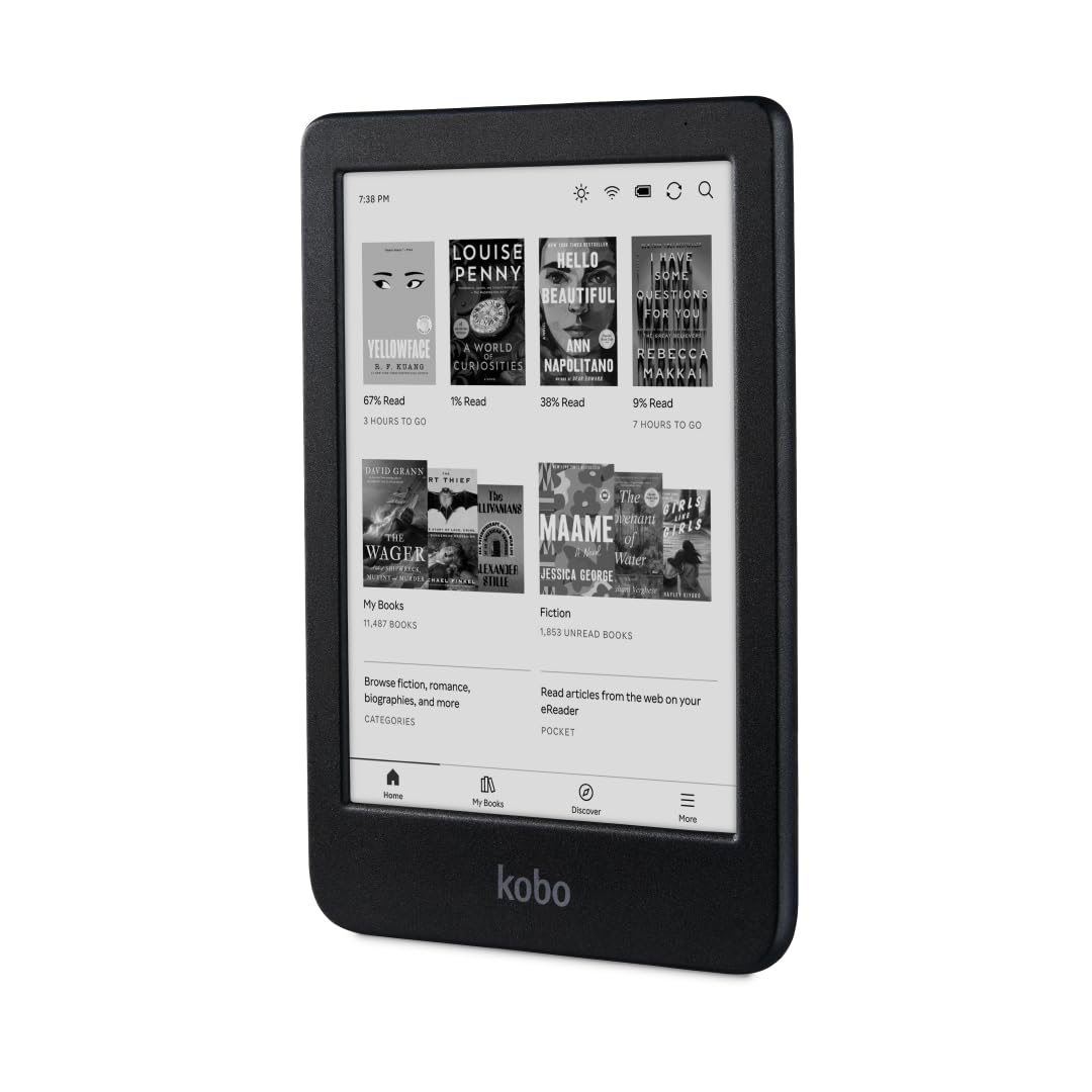Foto 3 pulgar | Ereader Kobo Clara Bw De 6 Pulgadas, Antideslumbrante, Resistente Al Agua, 16 Gb, Negro - Venta Internacional.