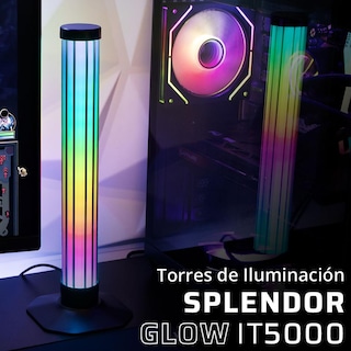 Foto 4 | Torres De Iluminacion Para Escritorio Balam Rush Splendor Glow It5000 Rgb Control/bluetooth Ajustabl