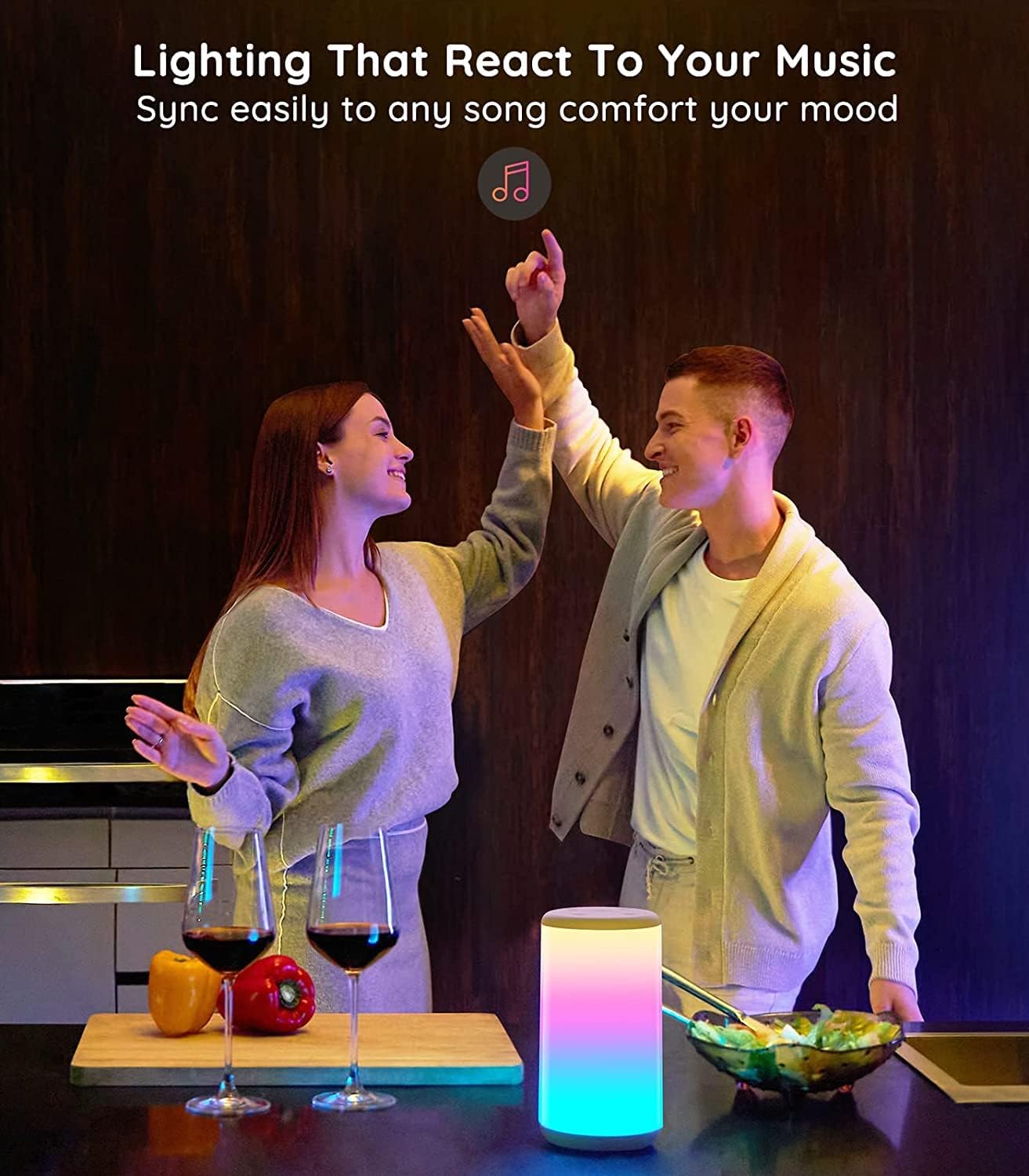 Foto 6 | Lámpara De Mesa Govee Rgbic Smart Work Con Alexa Music Sync - Venta Internacional.