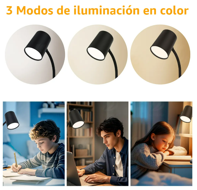 Foto 3 pulgar | Xtellar - Lámpara De Escritorio Multifuncional Premium 3-1 Con Altavoz Bluetooth Y Cargador Inalámbrico