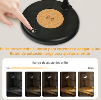Foto 3 | Xtellar - Lámpara De Escritorio Multifuncional Premium 3-1 Con Altavoz Bluetooth Y Cargador Inalámbrico