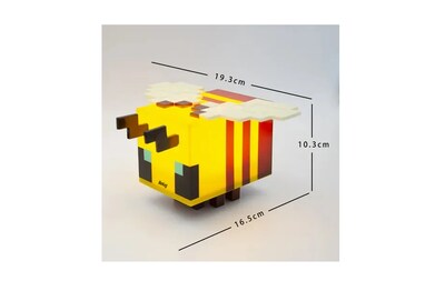 Foto 3 | Lampara Abeja Brillante Con Carga Usb