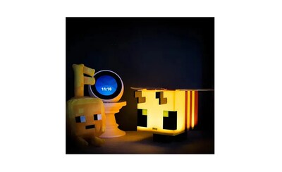 Foto 5 | Lampara Abeja Brillante Con Carga Usb