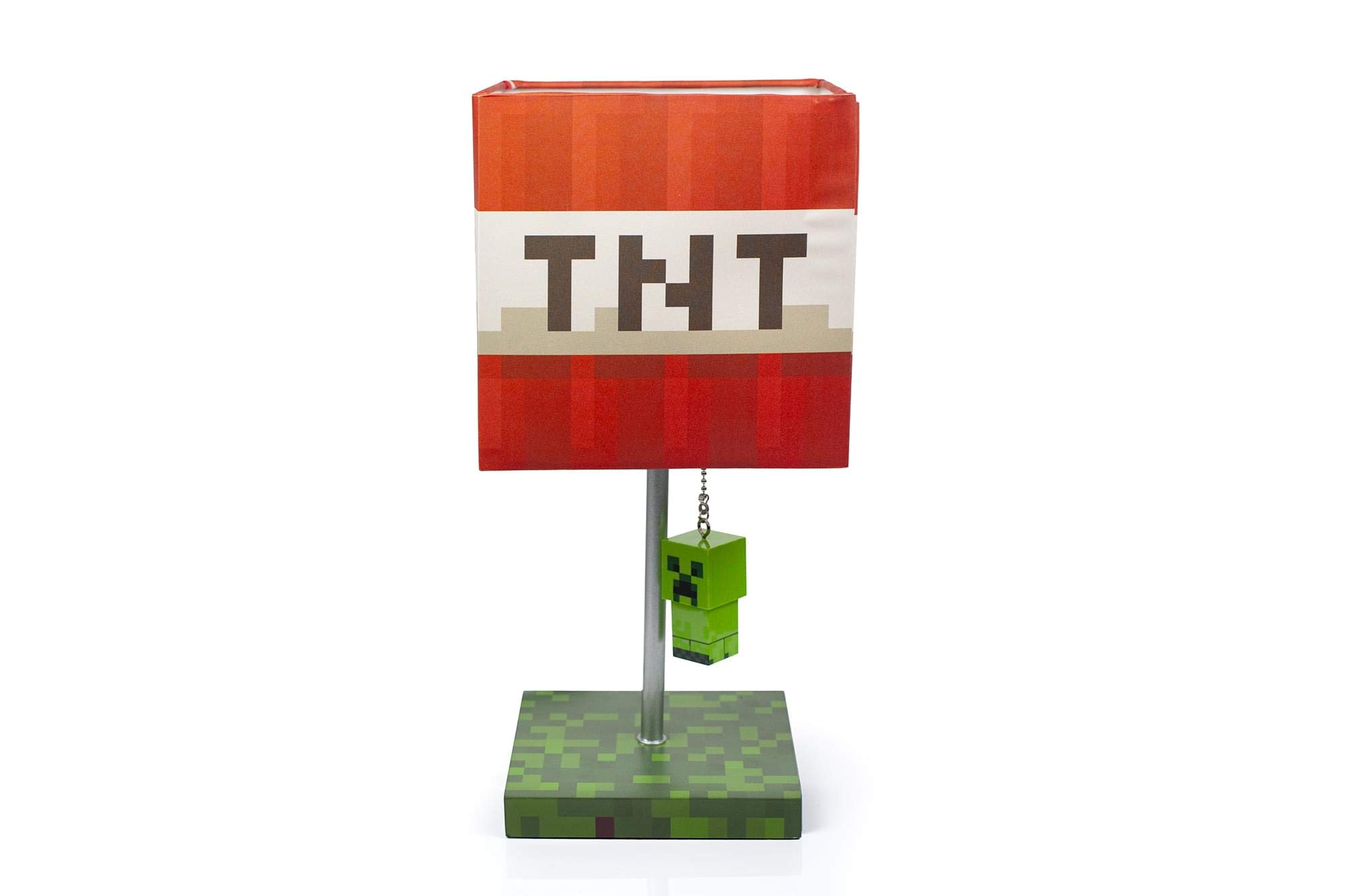 Foto 2 pulgar | Lámpara De Escritorio Minecraft Tnt Block De 35 Cm Con Led 3d Creeper Puller - Venta Internacional.