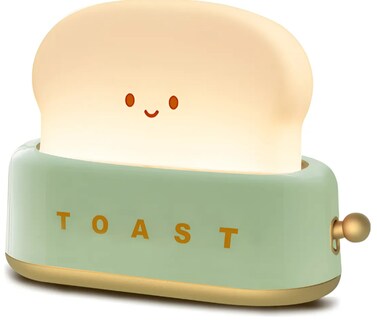 Foto 1 | Lámpara De Escritorio Xtellar Recargable Con Diseño De Tostadora Vintage