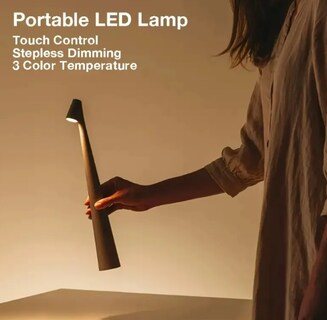 Foto 3 | Lámpara De Mesa Xtellar Led Recargable Ajustable Y Multicolor Para Interiores/exteriores