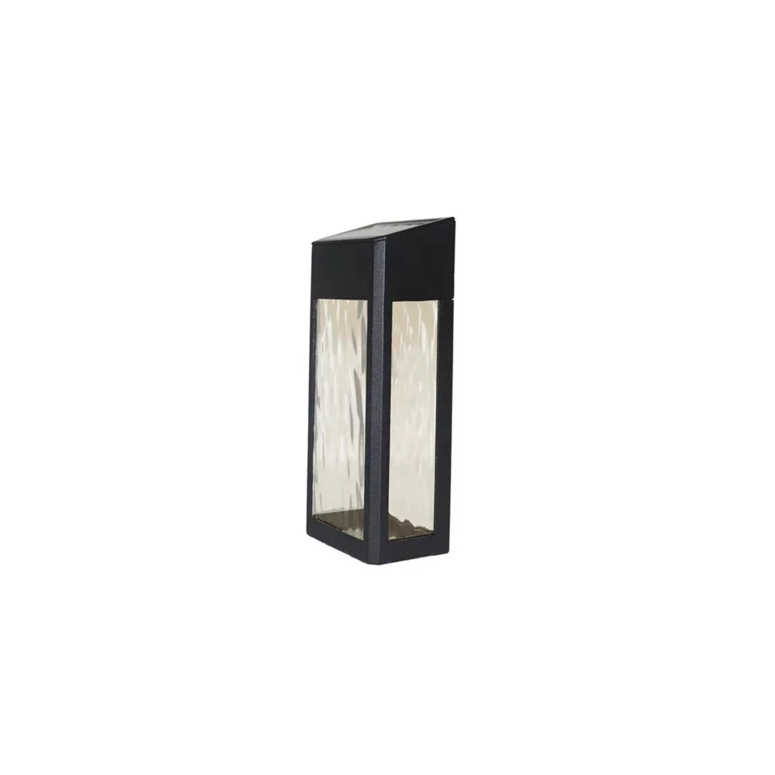 Foto 4 pulgar | Lampara Solar Tipo Farol de Pared Exterior Luz Moderna Belug color Negro