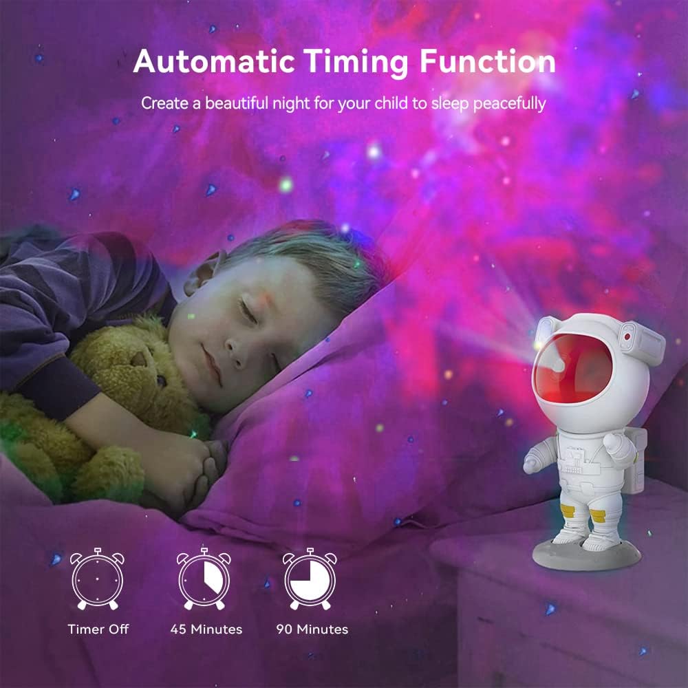 Foto 4 | Venta Internacional - Proyector De Estrellas Galaxy Night Light Astronaut Jieyou