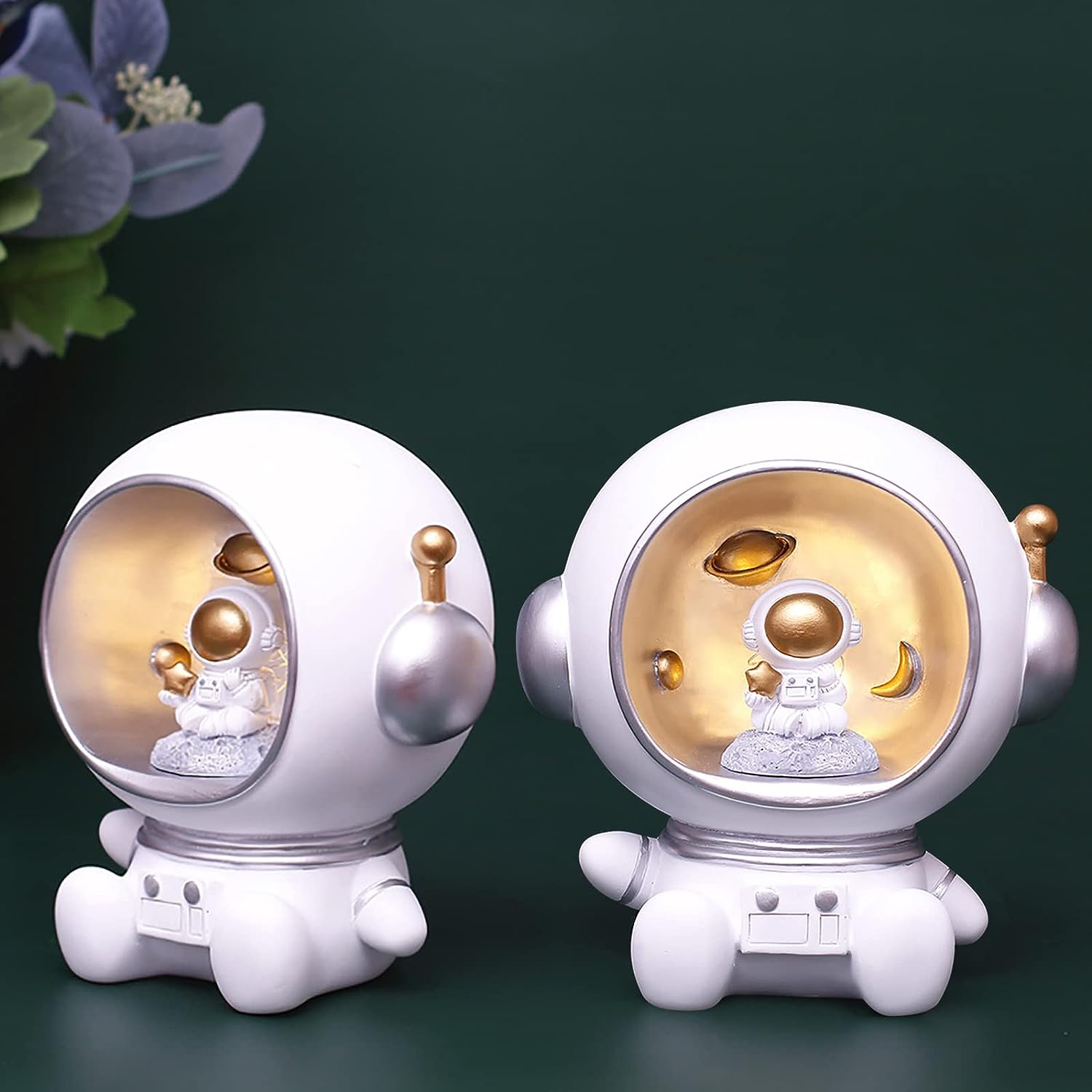 Foto 6 | Venta Internacional - Lámpara de Noche y Alcancía Con Diseño De Astronauta Jieyou