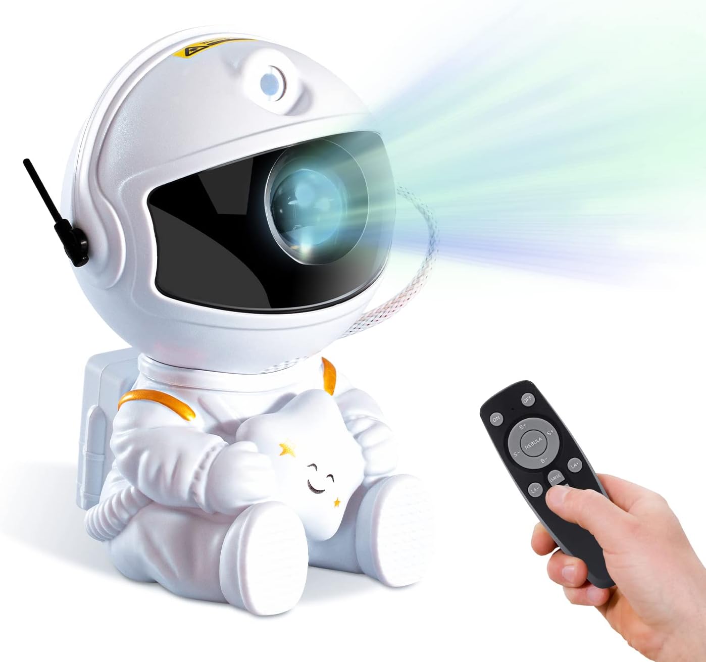 Foto 2 pulgar | Venta Internacional - Proyector Star Galaxy Astronaut Star Night Light Jieyou