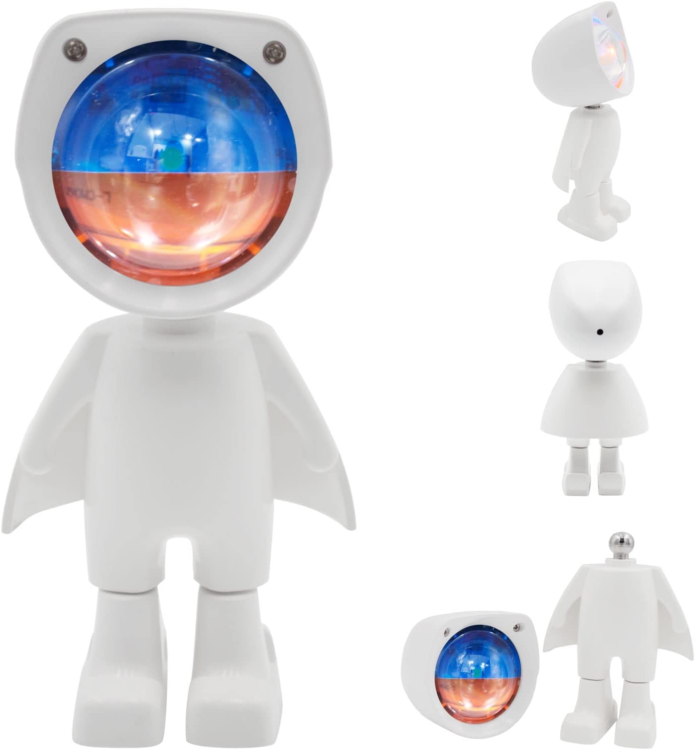 Foto 2 pulgar | Venta Internacional - Sunset Lamp Jieyou Cute Astronaut Projection Recargable