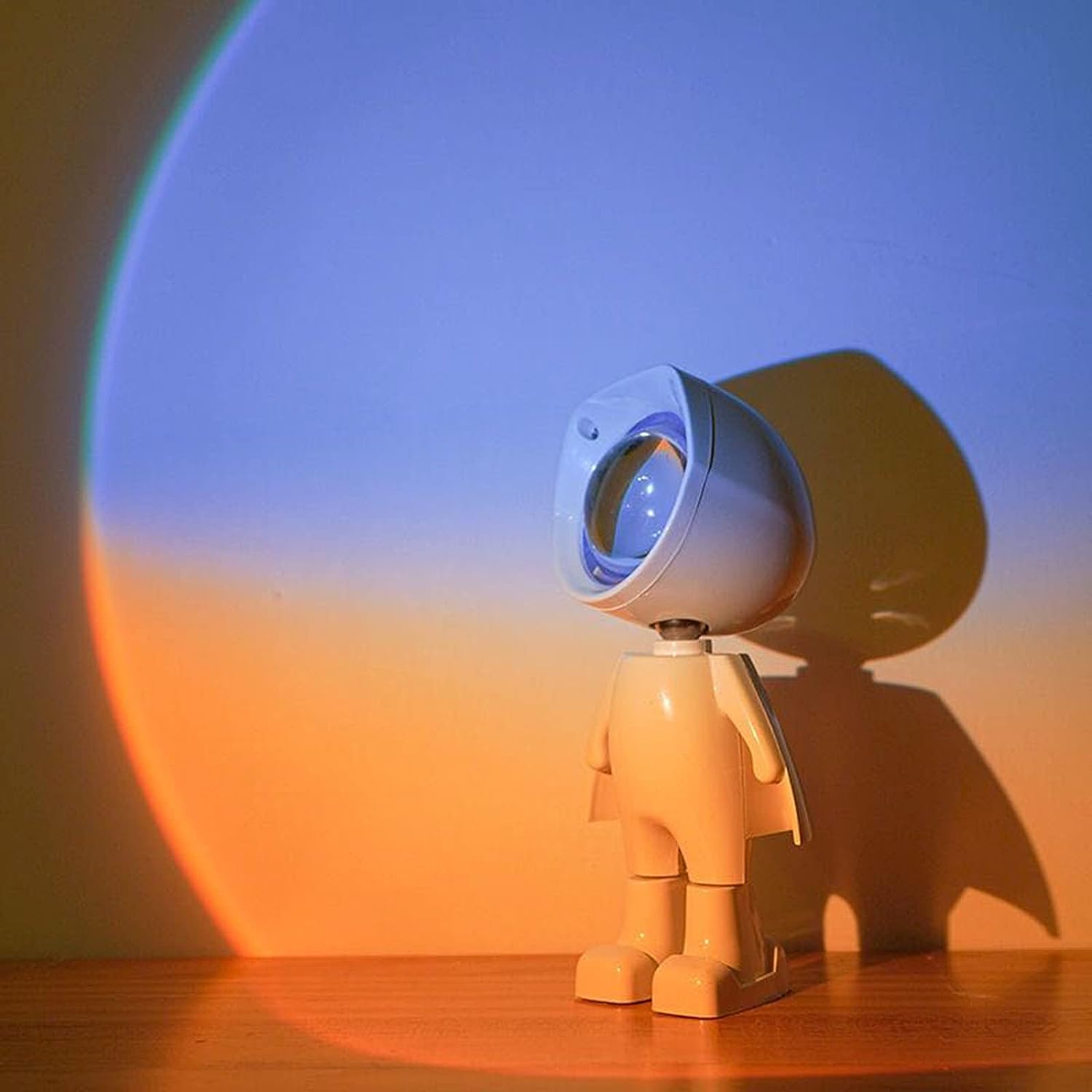 Foto 5 pulgar | Venta Internacional - Sunset Lamp Jieyou Cute Astronaut Projection Recargable