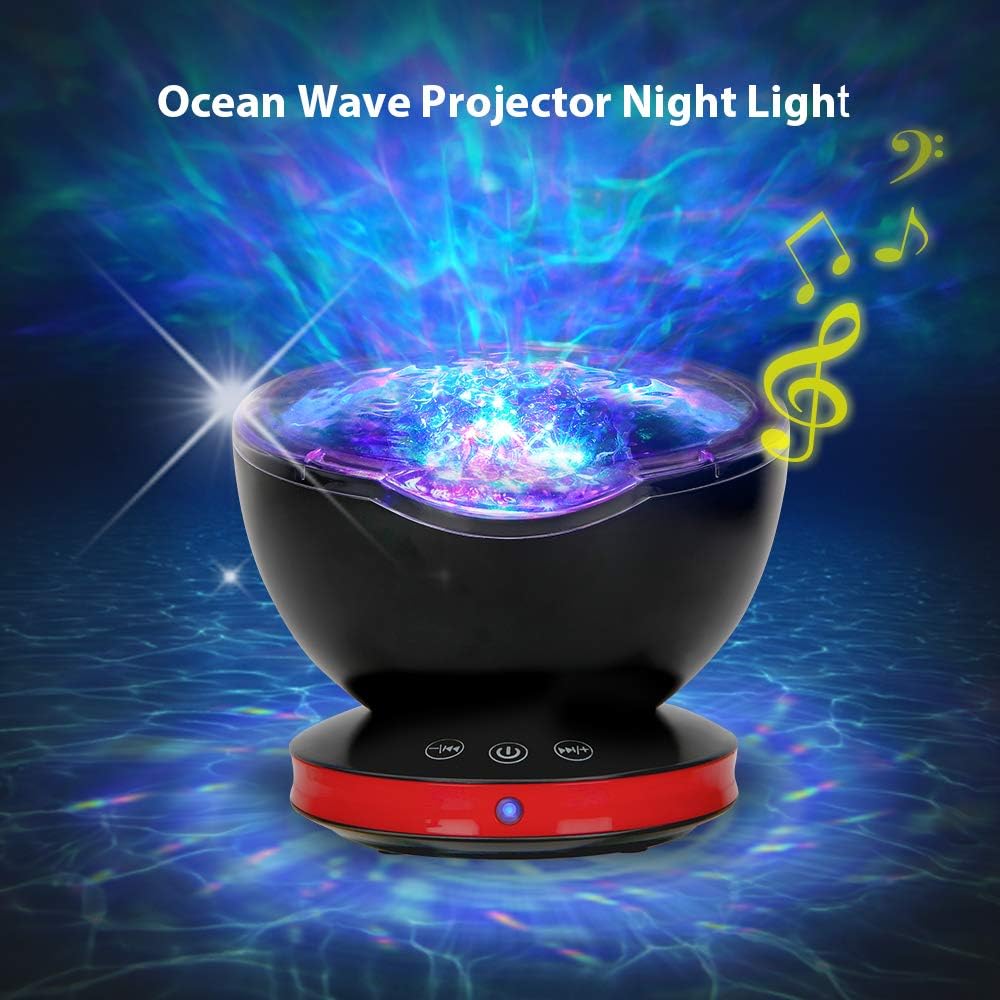 Foto 8 | Venta Internacional - Proyector Ocean Wave Jieyou con Control Remoto y Música