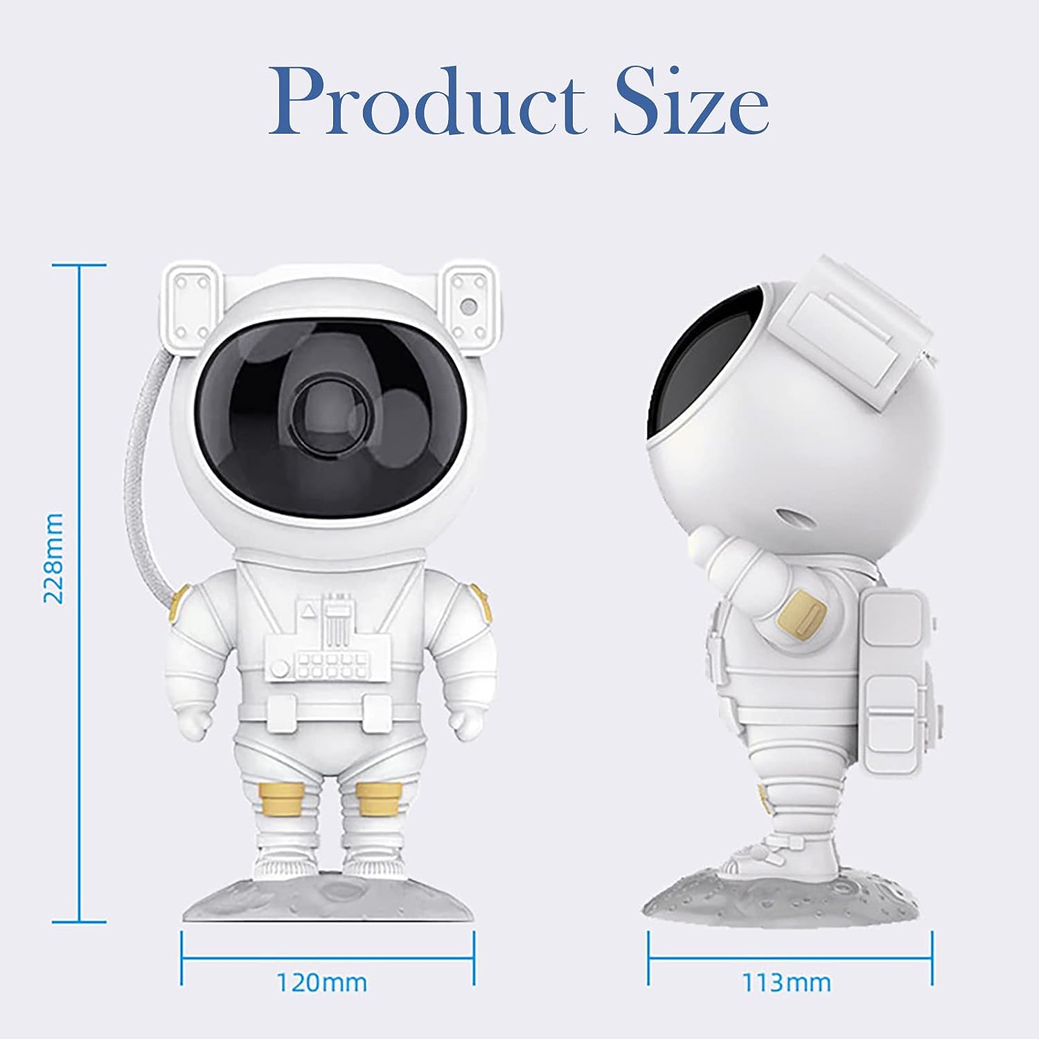 Foto 5 | Venta Internacional - Proyector de Luz Nocturna Jieyou Astronaut con 8 Efectos de Nebulosa