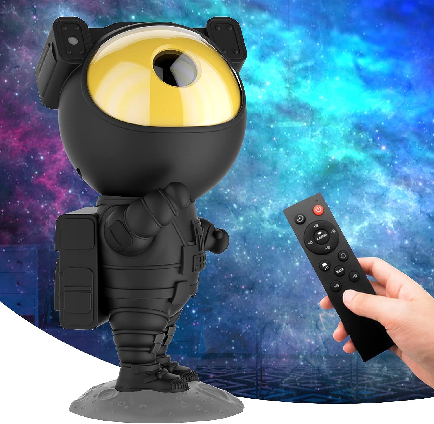 Foto 2 pulgar | Venta Internacional - Proyector de Luz Astronauta Jieyou Galaxy Night Light 3D