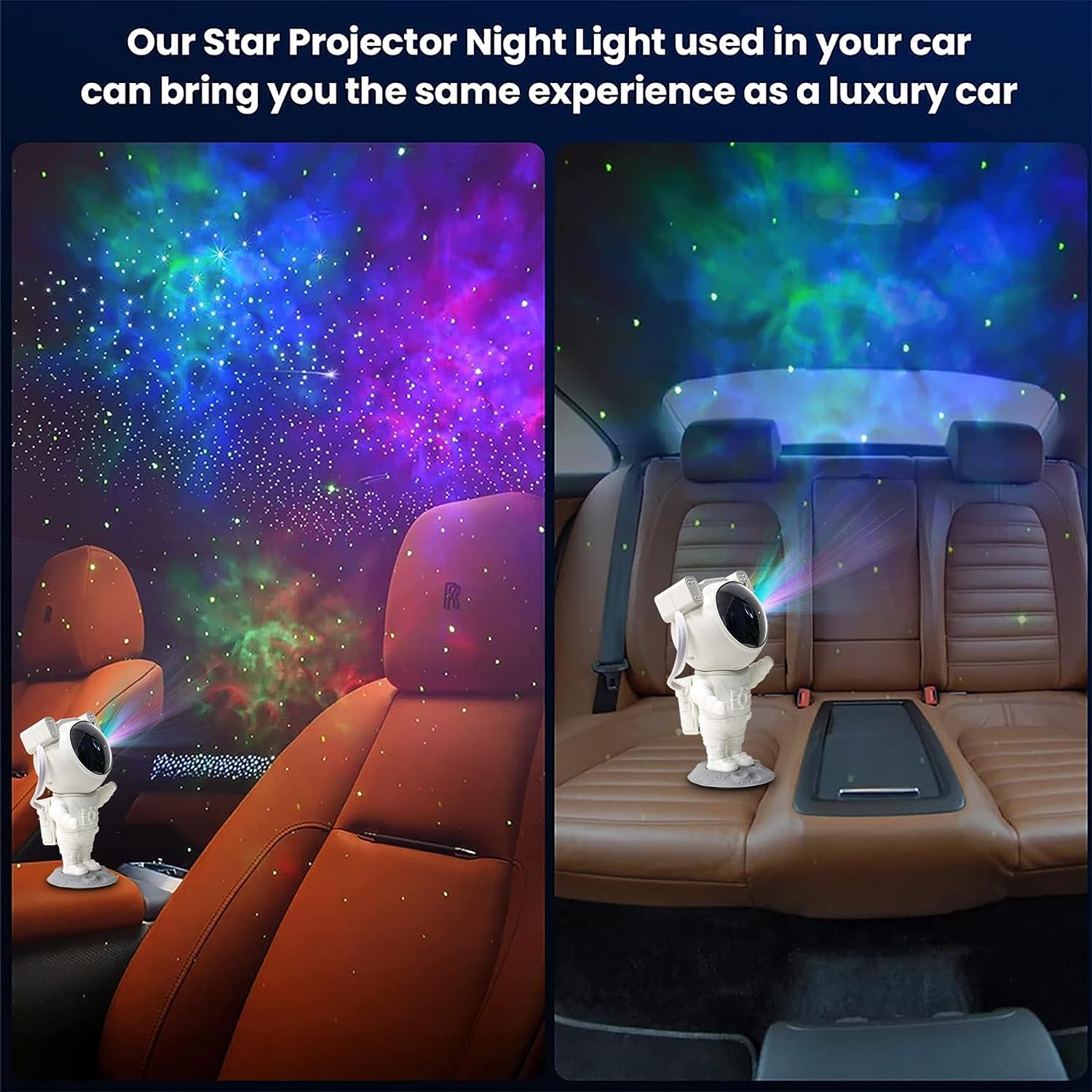 Foto 4 | Venta Internacional - Proyector de Luz Nocturna Jieyou Astronaut Star Galaxy Nébula