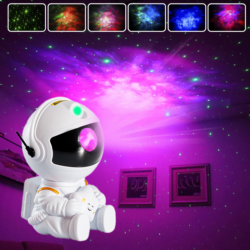 Foto 2 pulgar | Proyector De Cielo Estrellado Con Luz Nocturna, Lámpara Galaxy Astronaut - Venta Internacional.