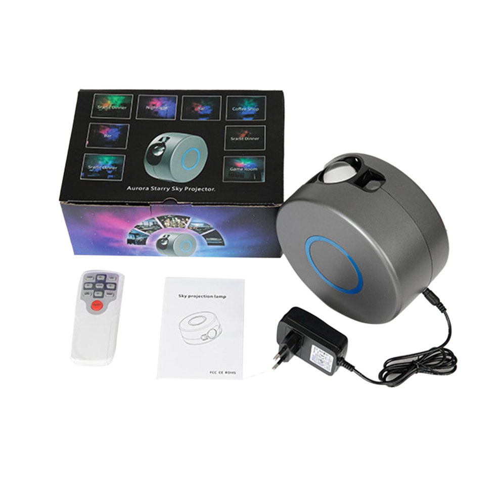 Foto 4 pulgar | Lámpara Star Projector, Luz Nocturna Led Sky Star Con Control Remoto - Venta Internacional.