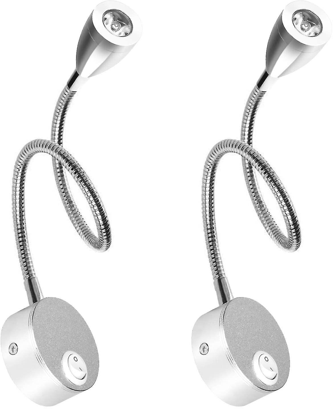 Foto 2 pulgar | Lámpara De Pared Led Para Lectura, Cuello Glaseado, Luz Blanca Cálida - Venta Internacional.