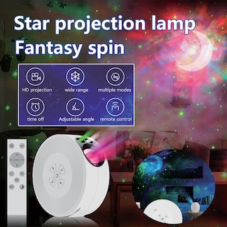 Foto 3 | Lámpara De Proyección Led Starry Sky, Proyector De Control Remoto - Venta Internacional.