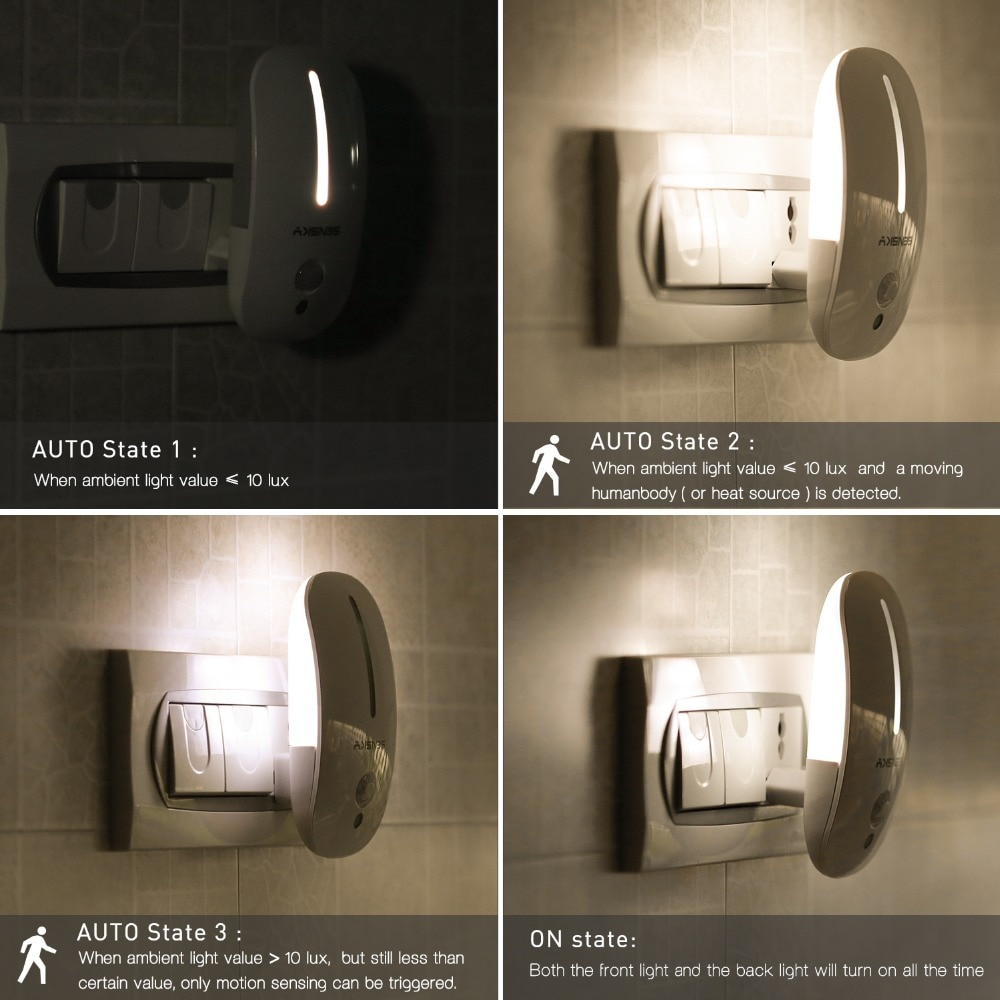 Foto 5 pulgar | Luz Nocturna Led Sensky Con Control Remoto Infrarrojo 110 V 220 V - Venta Internacional.