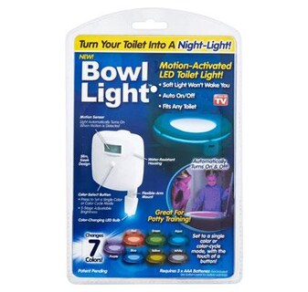 Foto 1 | Sensor Activado Por Movimiento De La Luz Nocturna Del Inodoro - Venta Internacional.