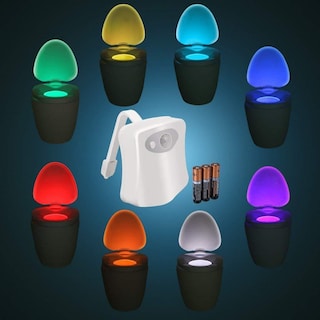 Foto 4 | Sensor Activado Por Movimiento De La Luz Nocturna Del Inodoro - Venta Internacional.