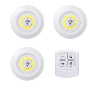 Foto 1 | Lámparas Led Inalámbricas Para Interiores Con Control Remoto (juego De - Venta Internacional.