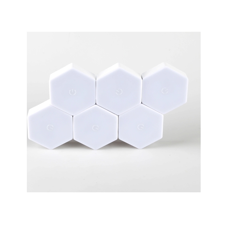 Foto 4 | Luces Led Hexagonales, Módulos De Control Touch +, 6 Colores - Venta Internacional.