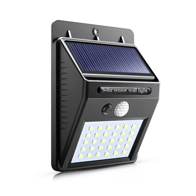 Foto 3 pulgar | Foco Solar Led De Pared Con Sensor De Movimiento - 30 Led - Venta Internacional.