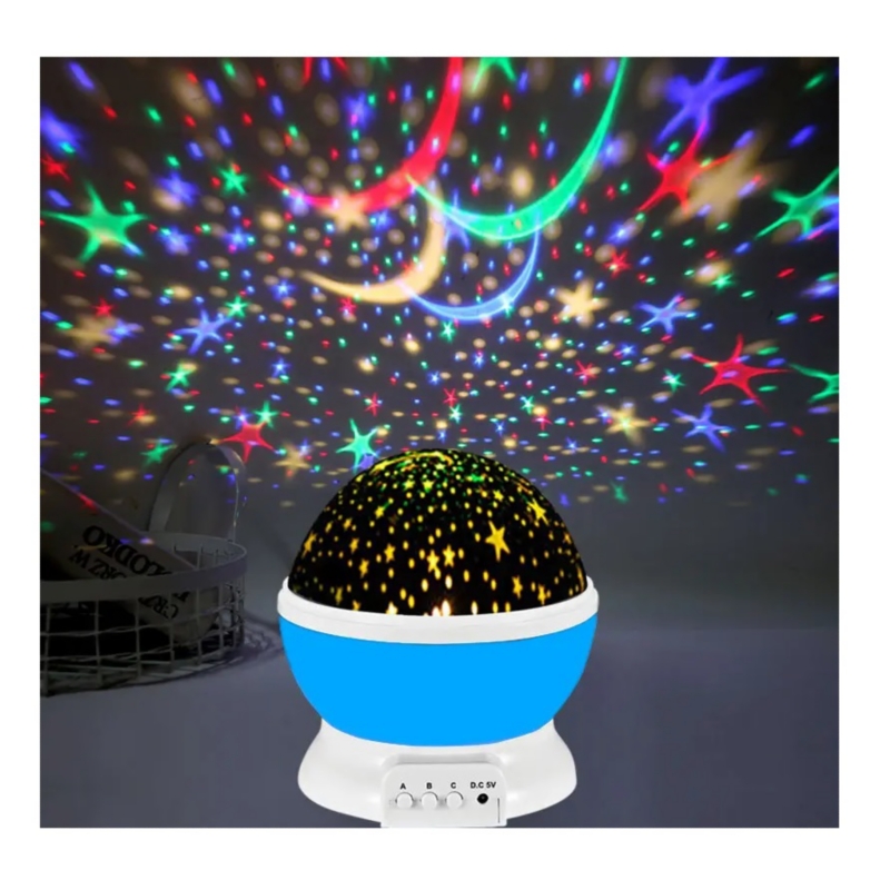 Foto 2 pulgar | Lámpara Led Giratoria Star Projector Para Niños - Venta Internacional.