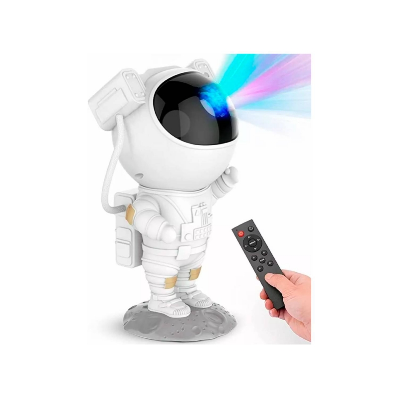 Foto 1 | Lámpara Nocturna Astronaut Galaxy Projector Con Luces De Estrellas - Venta Internacional.