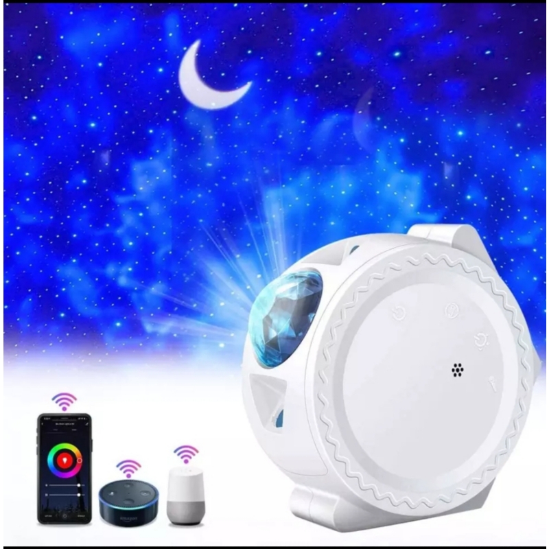 Foto 2 pulgar | Proyector Galaxy Sky Light Con Control De Wi-fi Para Habitación De Niños - Venta Internacional.