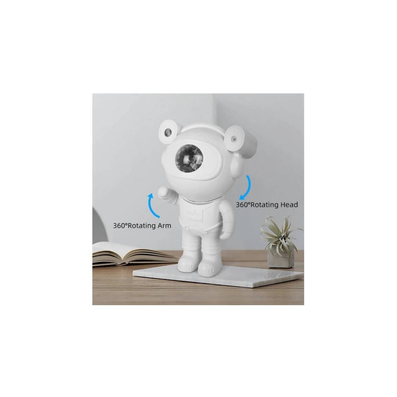 Foto 5 | Lámpara Nocturna Astronaut Galaxy Star Projector Con Mando A Distancia - Venta Internacional.