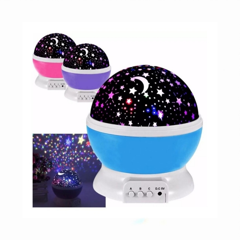 Foto 3 pulgar | Lámpara Led Star Projector Cuckoo Usb Starry Sky Blue - Venta Internacional.