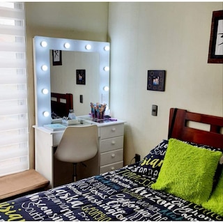 Foto 3 | Tocador Estilo Hollywood Con 6 Cajones Y Luces Led - Venta Internacional.