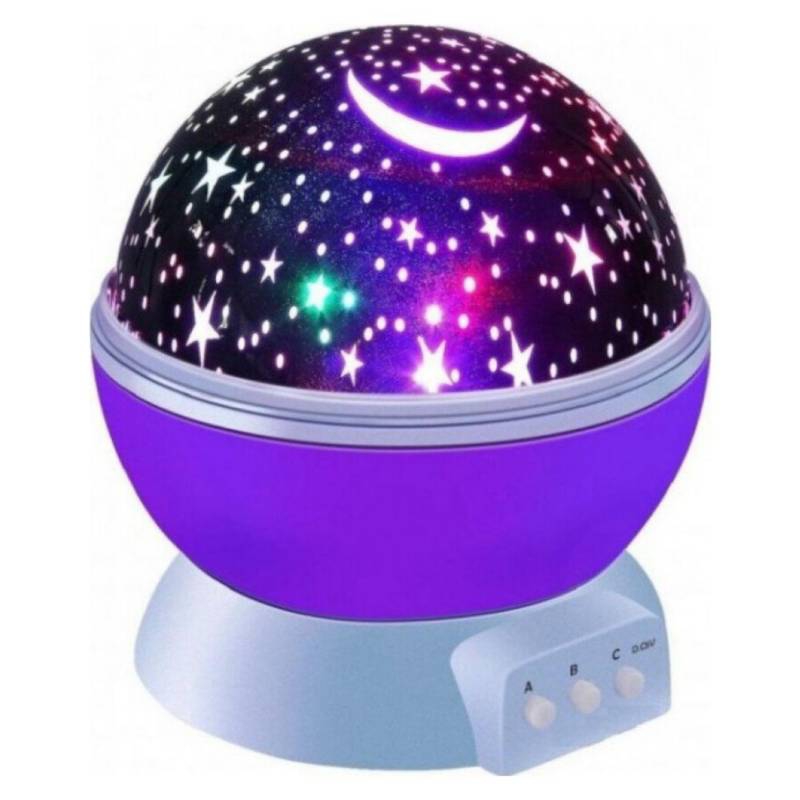 Lámpara Led Star Projector Sword Cuckoo Para Niños, Color Morado - Venta Internacional.