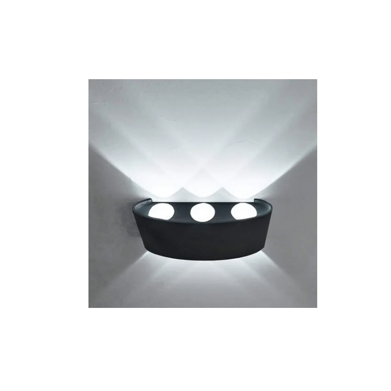 Lámpara De Pared Led Genérica De 6 W, Luz Fría, 6500 K, Impermeable, Ip65 - Venta Internacional.