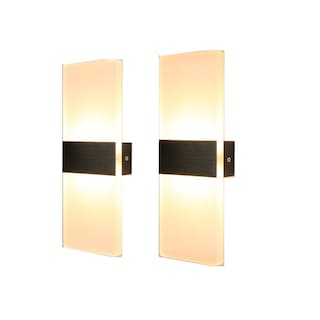 Foto 1 | Lámpara De Pared Interior Dormitorio Decorativa 2 Piezas Eo Safe Imports Esi-13186 Beige