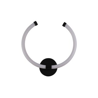 Foto 3 | Lámpara Arbontante De Pared Led Aura Luxica Lighting Negro