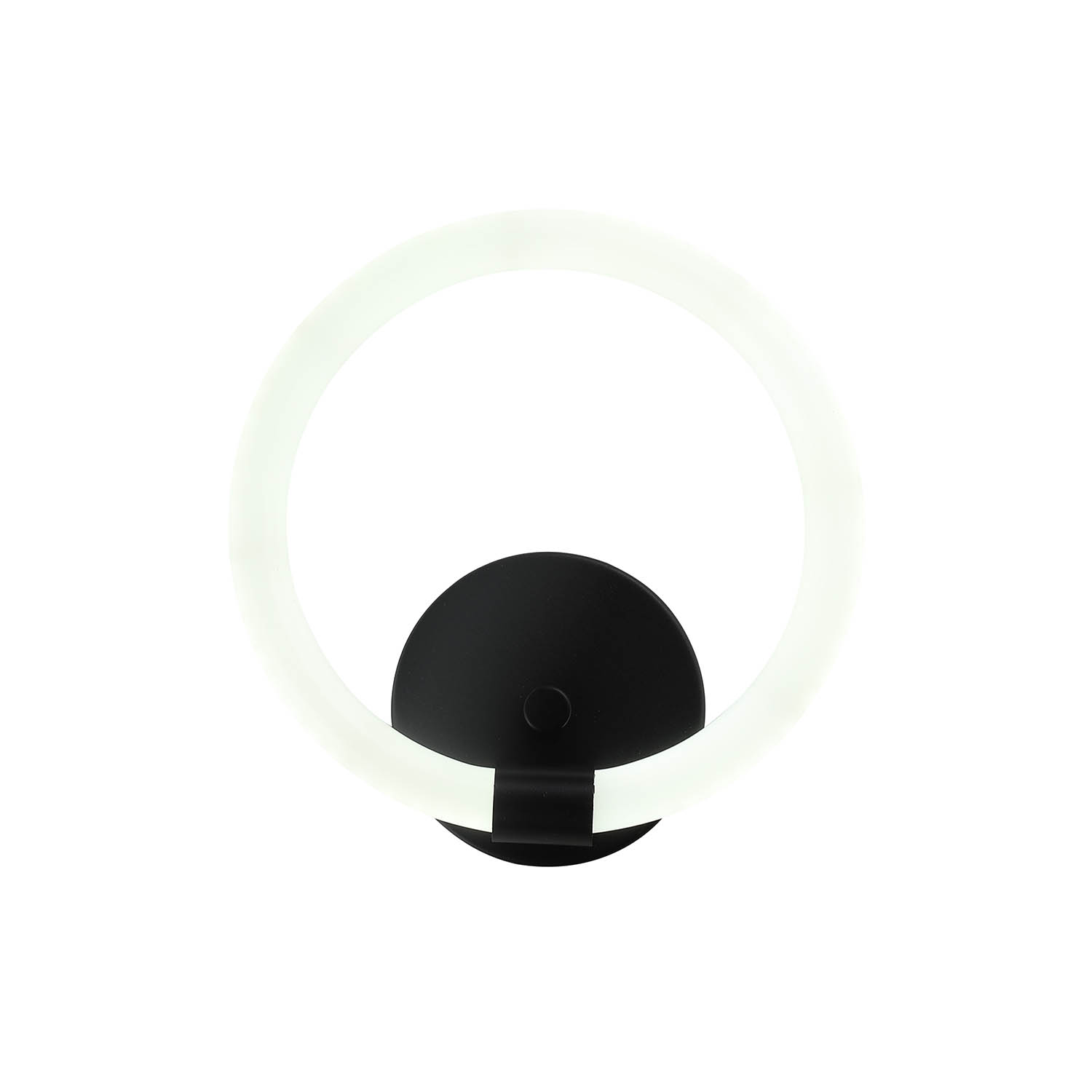 Foto 3 pulgar | Lampara Arbontante De Pared Led Hoop Luxica Lighting Negro