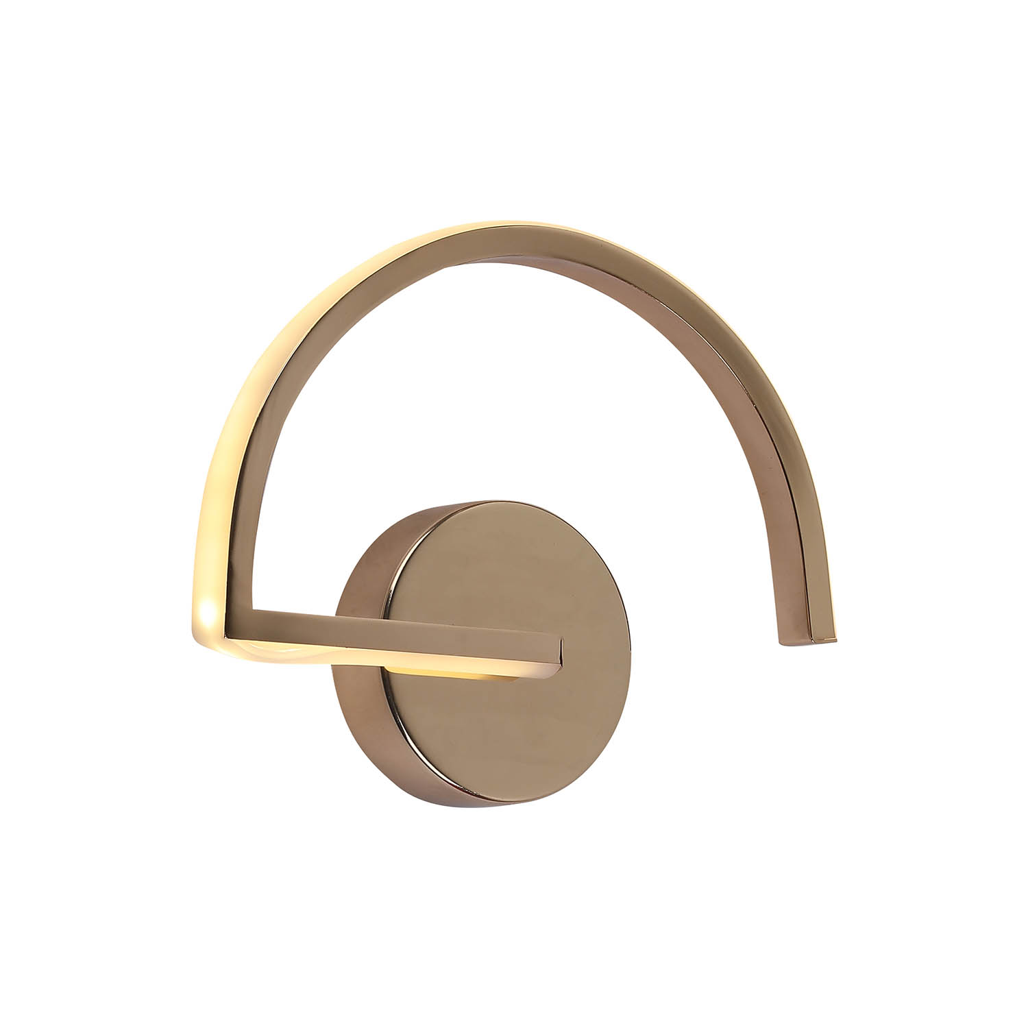Foto 2 pulgar | Lámpara Arbotante de Pared  Led Sleek Luxica Lighting Dorada