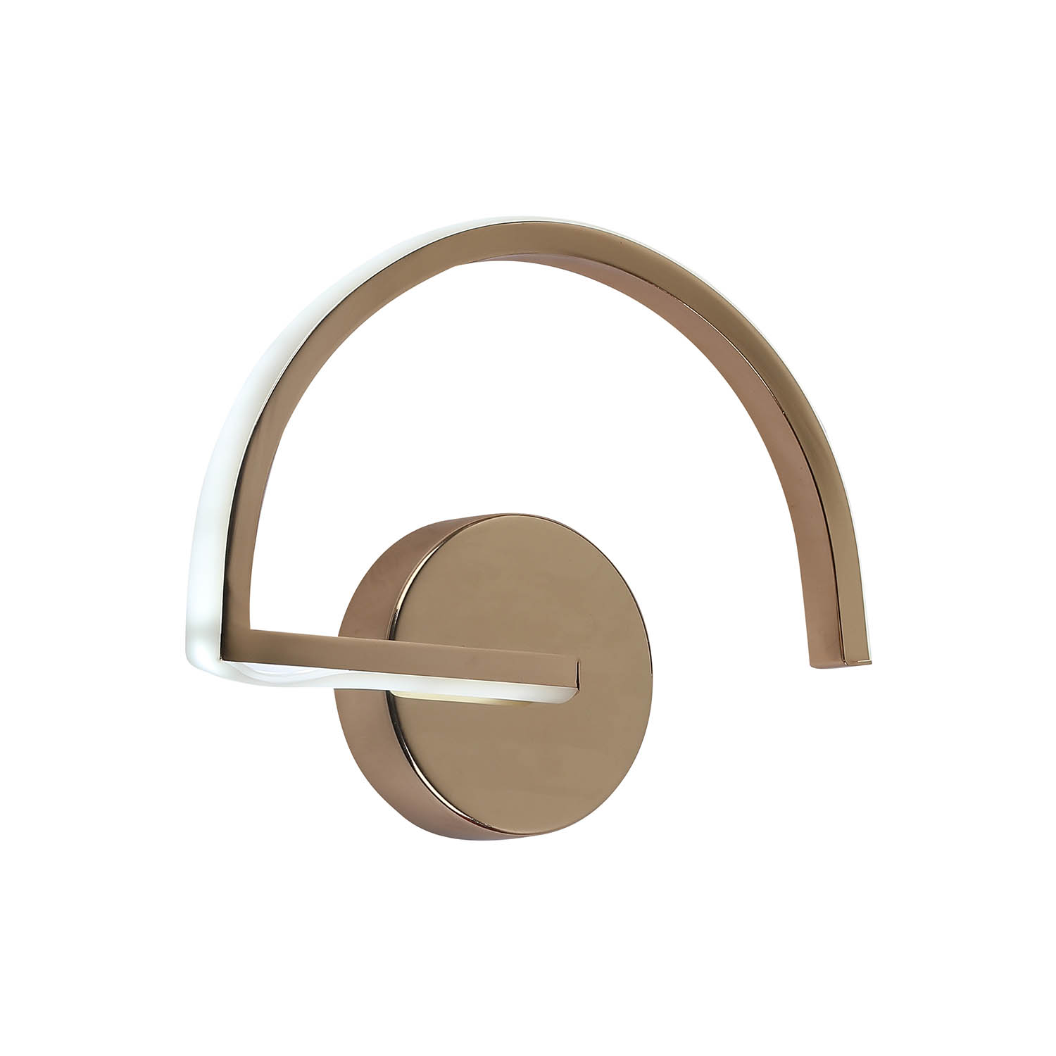 Foto 3 pulgar | Lámpara Arbotante de Pared  Led Sleek Luxica Lighting Dorada